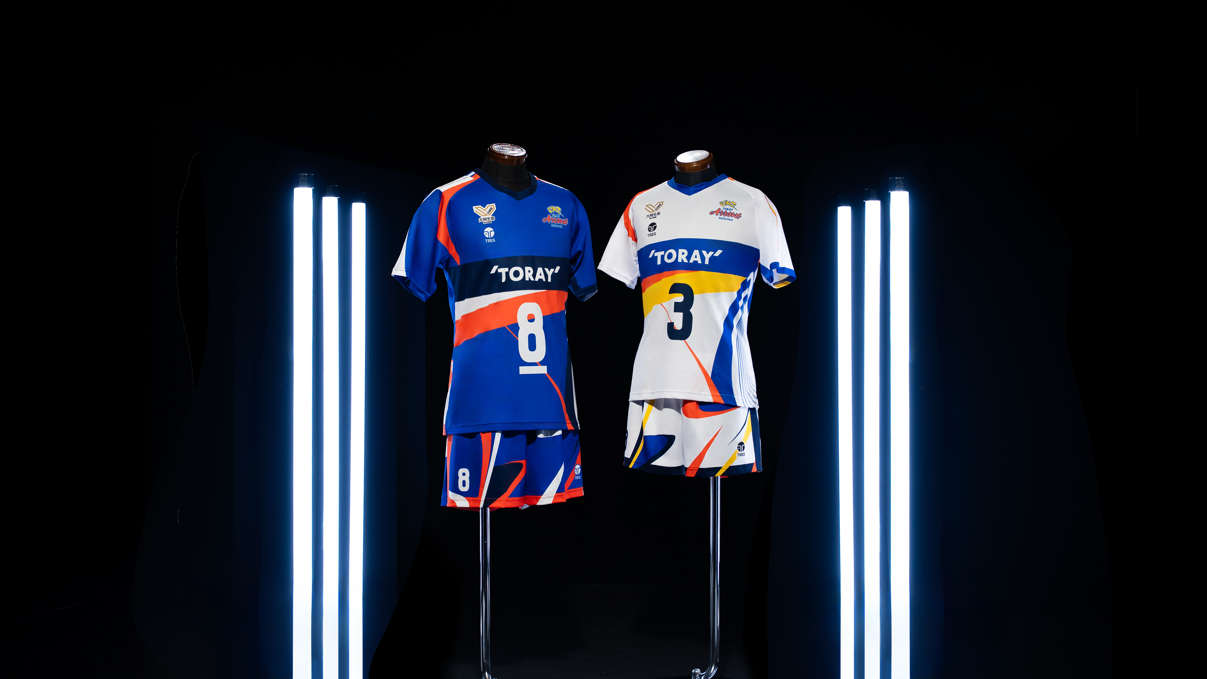 東レアローズ静岡　Tシャツ 2025-26シーズンユニフォームデザイン発表および受注販売のご